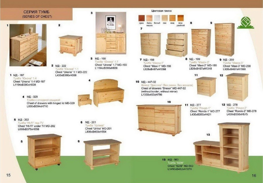 Cabinets and drawers solid wood pin furniture In London